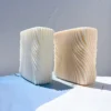 Geometric Swirl Block Candle Mold – Modern Silicone Design for DIY Candles | Craftee Candle